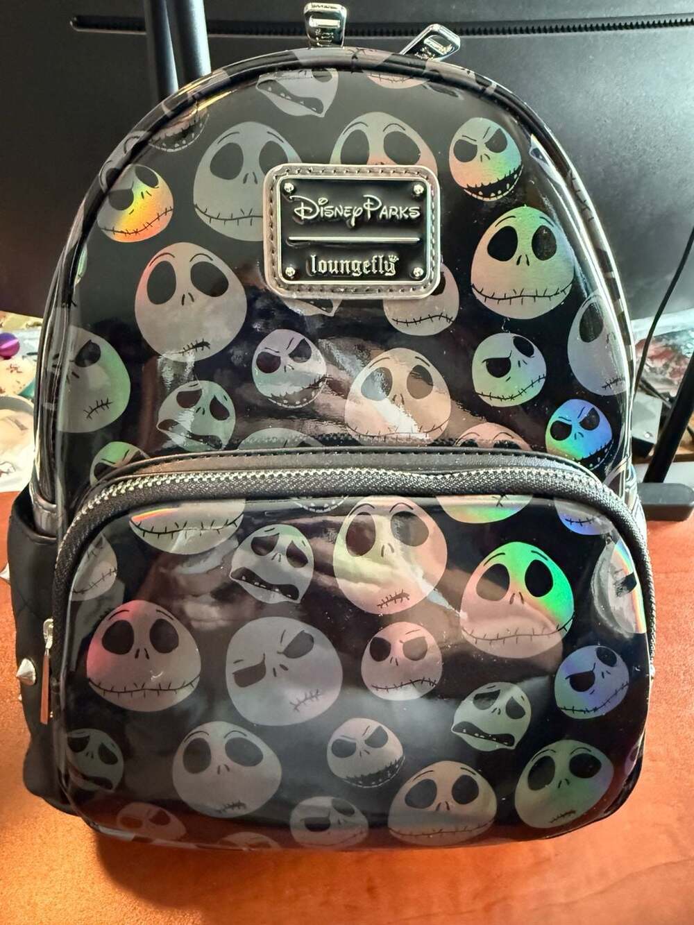 Loungefly Disney Parks Jack Skellington Mini Backpack